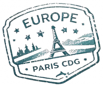 Europe visa stamp